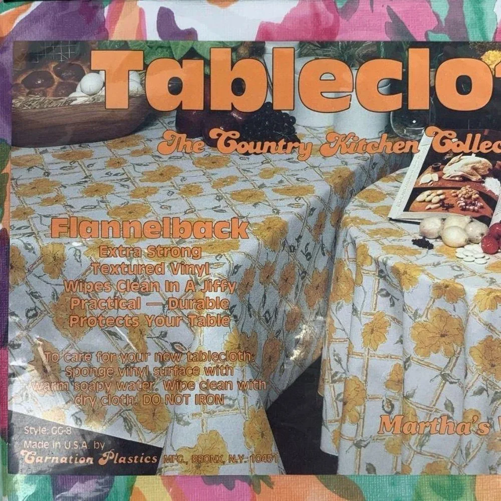 Carnation Home Fashions vintage flannel